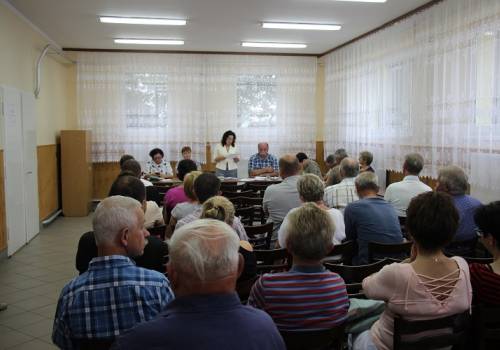 Zebranie Wiejskie w Zbytkowie. Fot: UM Strumień